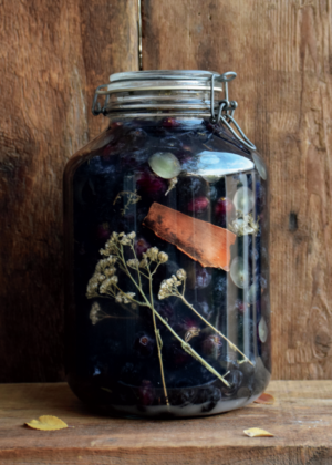 fruit kvass - fermented fruit